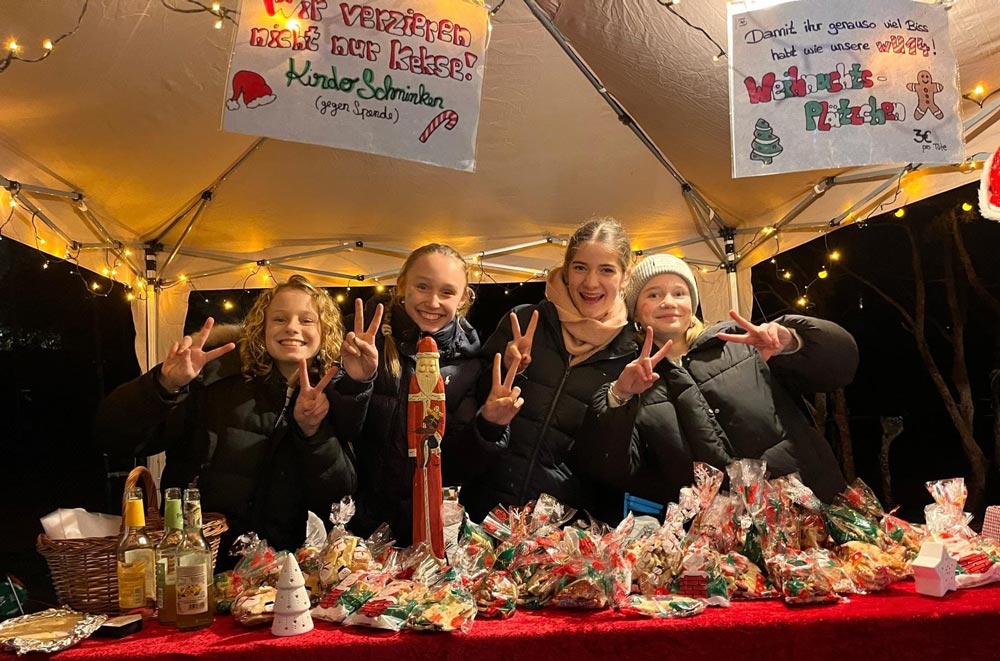 1. Glüh & Plausch – der Weihnachtsmarkt im DSC