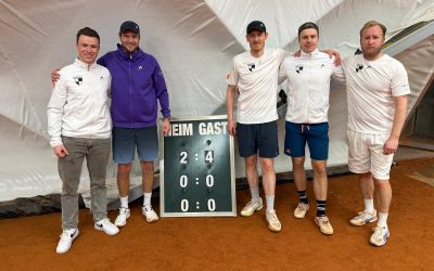 1. Tennisherren steigen in Bezirksliga auf
