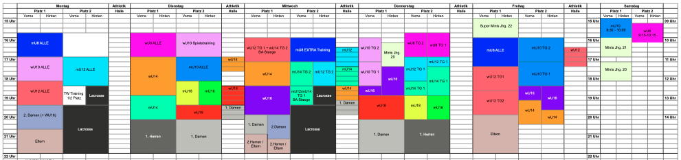 Hallenplan Hockey 2025/26
